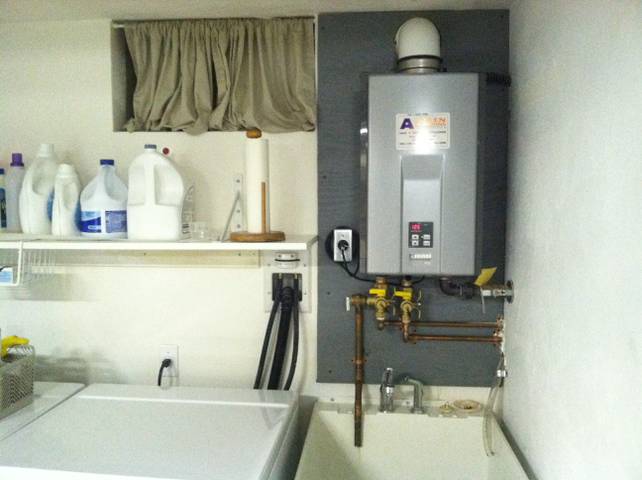 demand heater water heating installed plumbing client boiler boston provide benefits company using